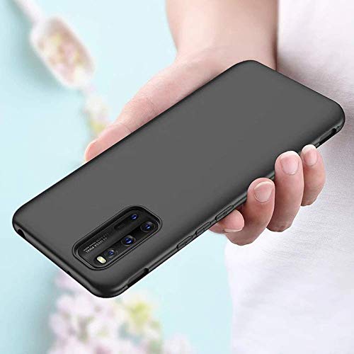 Image of FITSMART Shockproof Matte Tpu With Camera Protection Flexible Back Cover Case For Vivo V19,Black