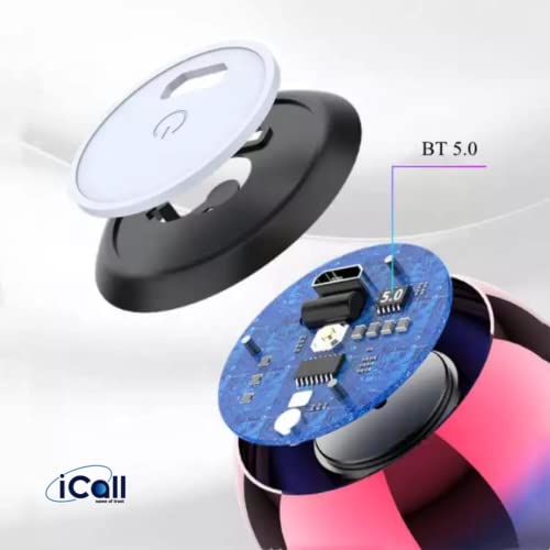 Image of icall Mini Rechargeable with Powerful Bass & Mic 5 W Bluetooth Speaker