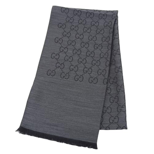 [グッチ] マフラー ストール レディース グレー GG 冬 可愛い 大判 1659043G6461100 [並行輸入品]のサムネイル