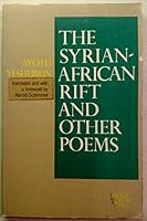 Syrian African Rift and Other Poems (Jewish Poetry Series) 0827601816 Book Cover