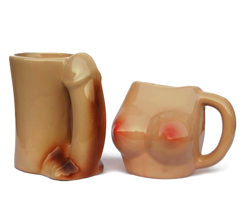 Amazon.com | SYLALE Boobie Mug: Coffee Cups & Mugs