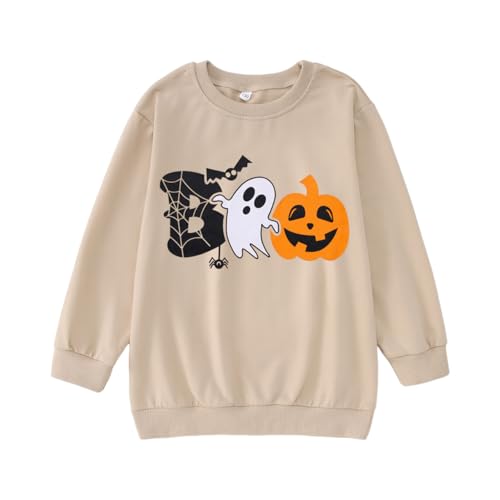 Chemise d'Halloween enfant pour la chasse aux bonbons et fêtes d'automne confortables