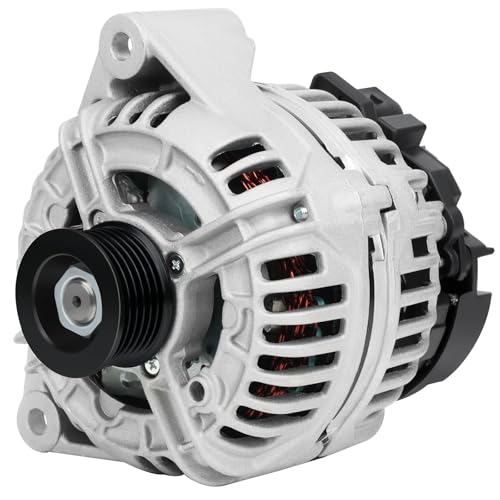 SCITOO Alternator Compatible with 2004-2008 for Chrysler for Crossfire 3.2V6 04 05 06 07 08 Base and SRT6 All Models - 12V 120Amp CW 6-Groove Pulley, Replace OE 13884 23096 11-154-72-02 0111546802
