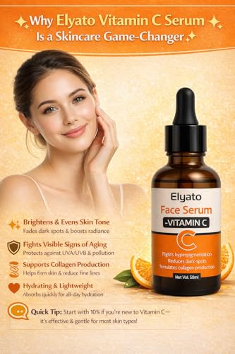 Image of 10% Vitamin C Face Serum 50ML, For Daily Brightness & Glowing Skin | Dark Spot Reduction, Collagen Stimulating