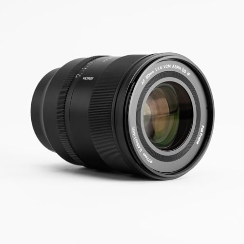 Image of VILTROX 50mm F1.4 Pro FE Full Frame Lens for Sony E, Auto Focus Standard Prime Lens with Large Aperture & HyperVCM Motor for Sony E-Mount ZV-E1 A7IV A7C A9III A1 A7SIII A7RII A7III A7RIII A7RIV A9 FX3