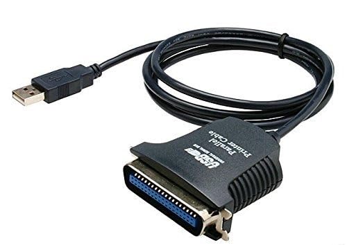 Madhabi USB to 36-Pin Parallel Printer Cable Adapter | IEEE 1284 USB to 36-Pin Female Converter Cable for Legacy Printers & Scanners | 1 Meter, Black-image-9