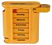 Produktbild Medikamentendosierer orange Wochendispenser 1 Stück Pillendose Tablettenbox Pillenbox 7 Tage Original Tiga-Med Qualität