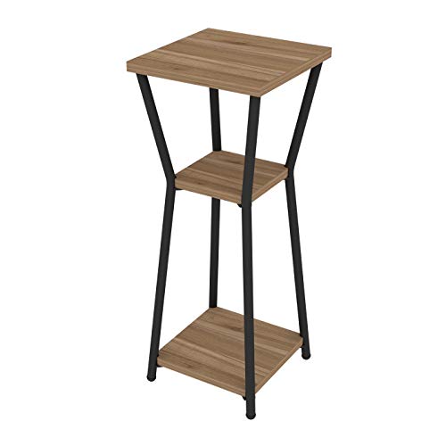 Preisvergleich Produktbild LEVIRA - Blumenstand Pyrus - 23.5 x 60 - Walnuss Tróia