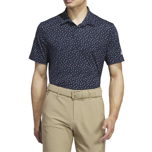 Polo de golf Adidas Ultimate365 en maille stretch bleu marine taille M