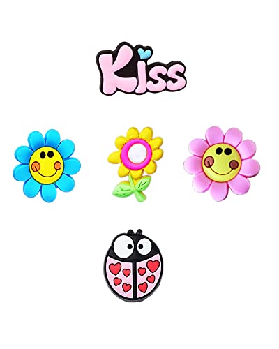 Croc Charms For Girls Croc Pins For Kids Teens Women Unicorn Shoe Charms Cute Girly Croc Charms Shoe Charms Decoration With Buttons For Party Birthday Gifts (A), Pink,Random #TOP6