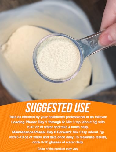 BulkSupplements.com Creatine Monohydrate Orange Smash - 700g, 5g per Serving - image 4