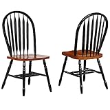 Sunset Trading Black Cherry Selections Dining Chair, Multicolor