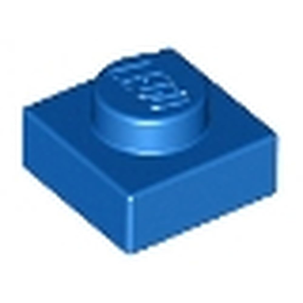 LEGO Brick Plate 1 x 1, Part 3024 (Blue, 50, count) โ image 1