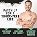 Anti-Smoke Herbal Patches 21 mg | Quit Smoking Patches to Help Reduce Cravings | Herbal Stop Smoking Aid for a Healthier Lifestyle - 30 Patches