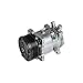 TSP Chrome Sanden 508 Style Serpentine A/C Compressor HC5001C
