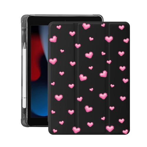 Housse iPad 7 8 9 génération 10,2 pouces antichoc en TPU noir