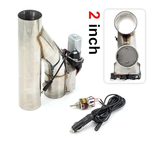 Kit de corte electrónico de 2,0 pulgadas para tubo de escape con interruptor 4