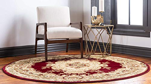 Tapete tradicional Versailles Collection redondo 73 x 73 cm miniatura 2