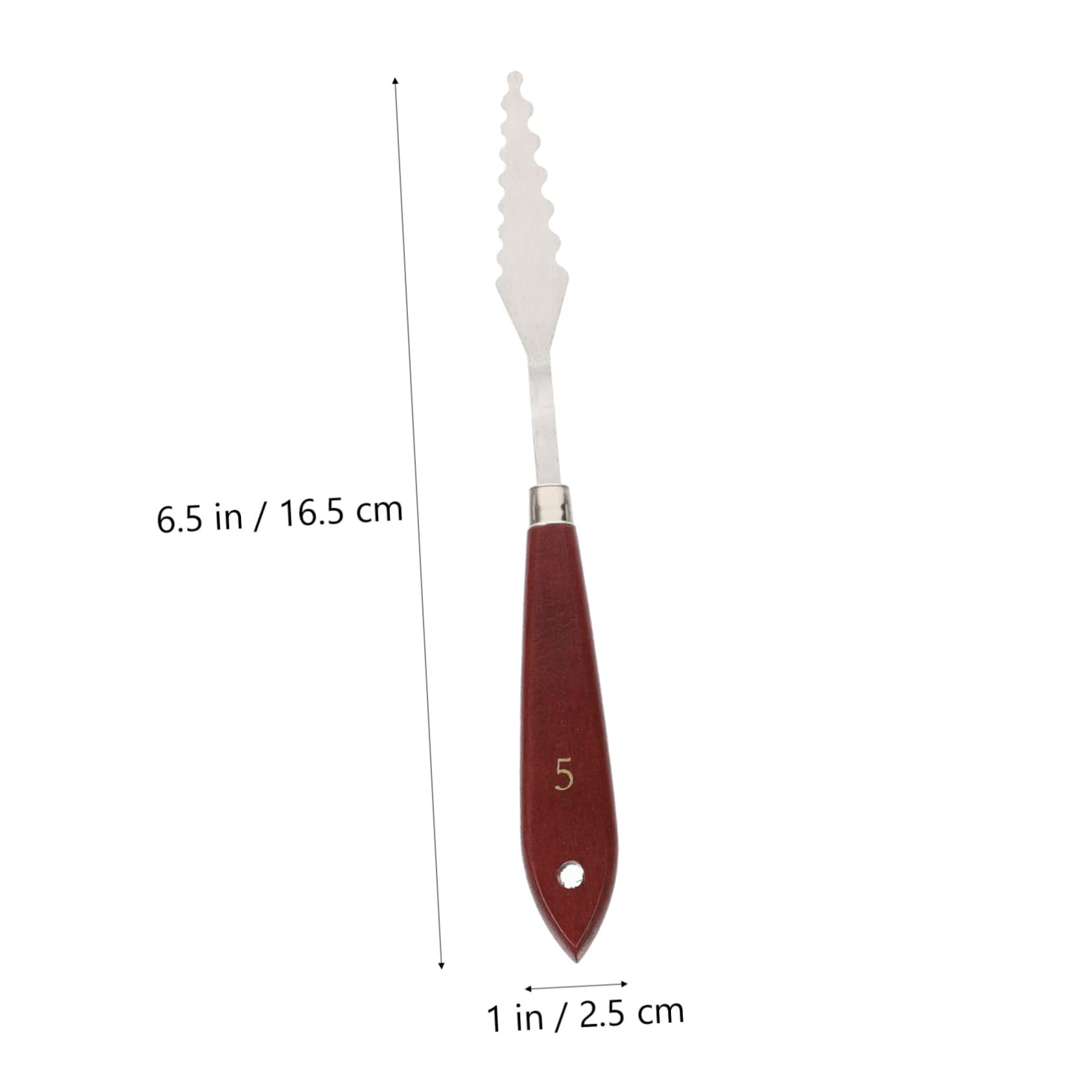 Operitacx 14stücke Edelstahl Spachtel mit Teilen für Malerei Farbmischwerkzeuge für Acryl und Pastenfarben Einsetzbar für Kunstprojekte und Küche