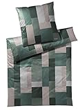 Joop Mako Satin BettwÃ¤sche Collage 4076-004-155x220-40x80 forest