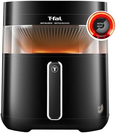T-fal Infrared Air Fryer, 2x Faster Than Traditional Heating*, La...
