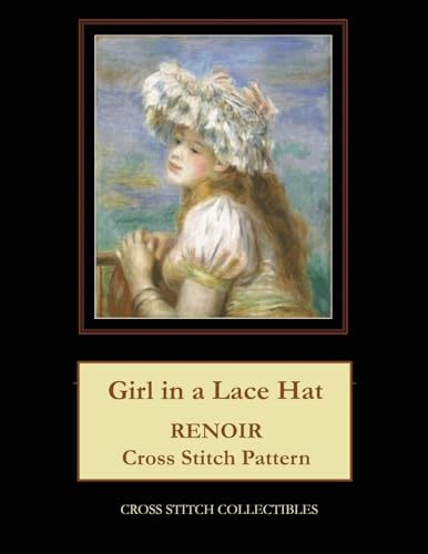 Girl in a Lace Hat: Renoir Cross Stitch Pattern