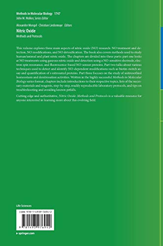 Nitric Oxide: Methods and Protocols (Methods in Molecular Biology)