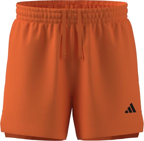Short Adidas D4T Essentials short sport homme XL orange 7 pouces respirant