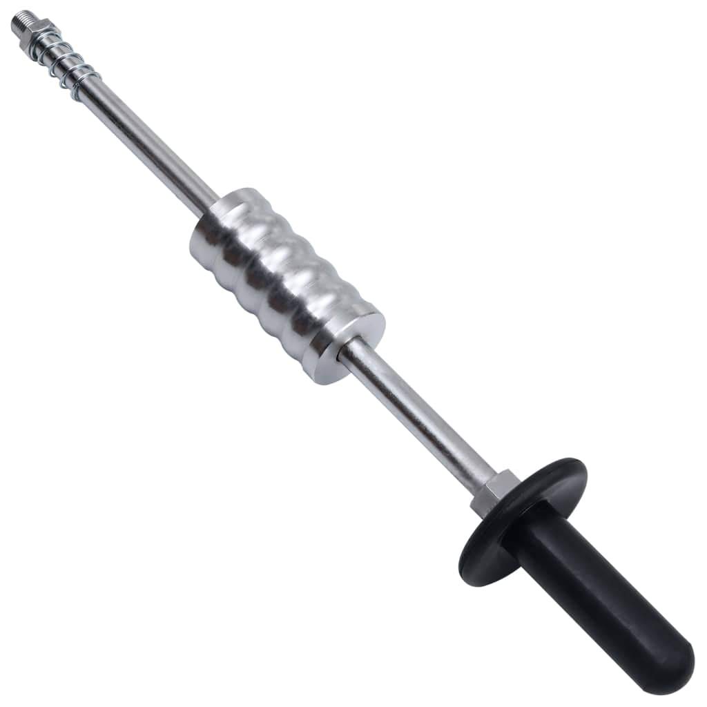 Mangloder Martello scorrevole con gancio, 63 cm, in acciaio al carbonio, per riparazione carrozzeria auto, strumento per officina e uso domestico
