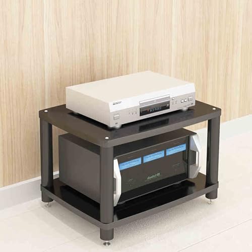 Support multimédia réglable en hauteur meuble AV ouvert ventilation maximale