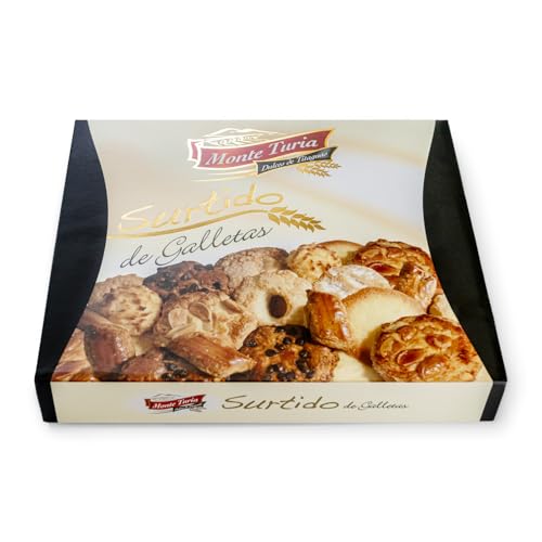 Monte Turia Surtido de Galletas – Caja Variada de Bizcochos
