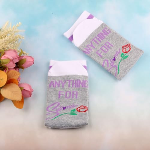 Image of G2TUP Singer Lyric Socks Singer Fans Gift Music Album Socks Singer Merchandise