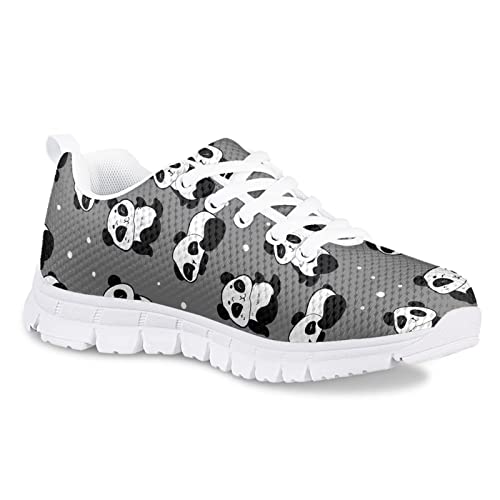 Size 2 Shoes for Girls for School Cute Pandn Girl Tennis Sport Running Shoes Little Kids Skechers Athletic Casual Walking Dance Shoes Lace Up Breathable2