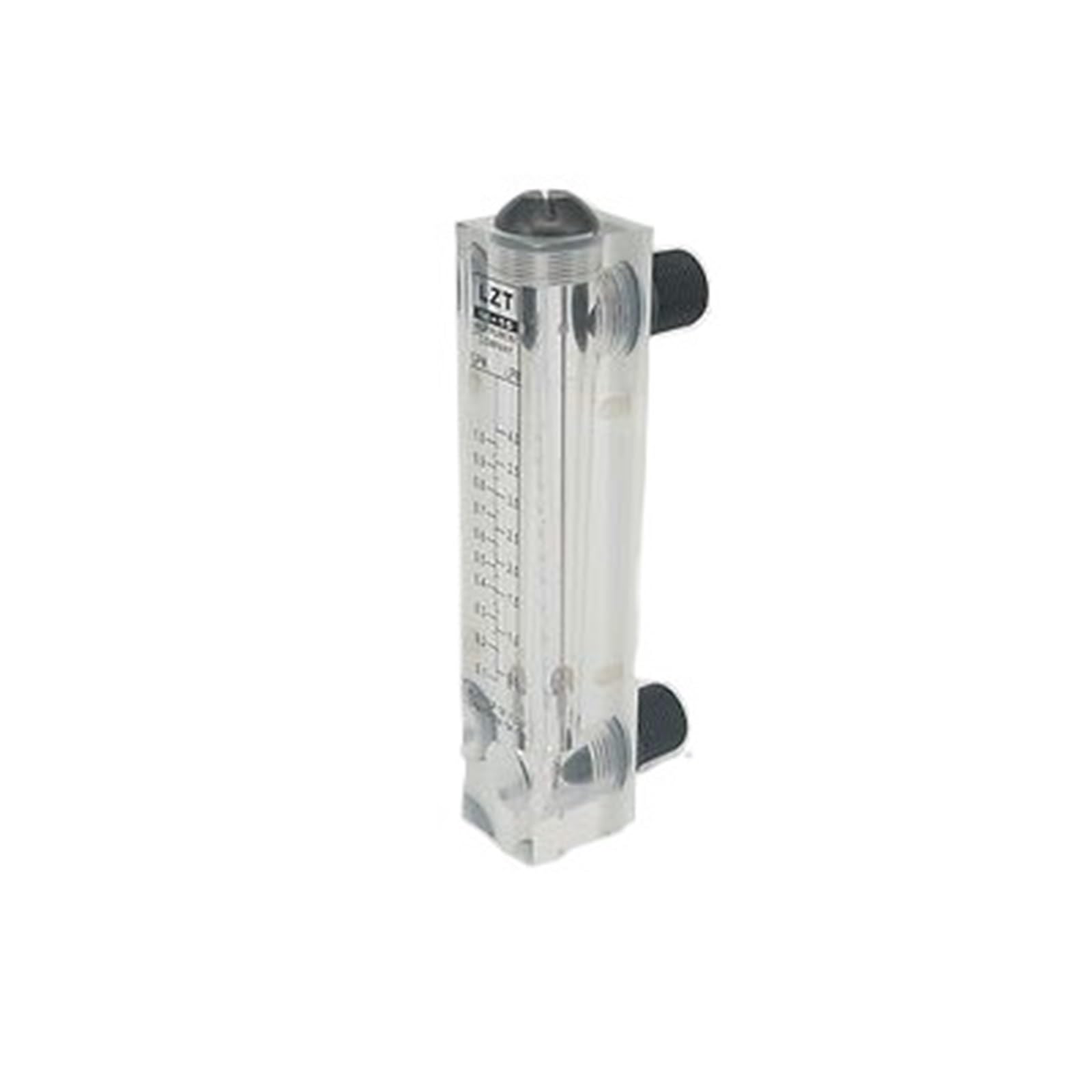 1Pcs LZM-15 0.5-4LPM Panel Type Liquid Flowmeter Water Flow Meter rotameter Without Control Valve
