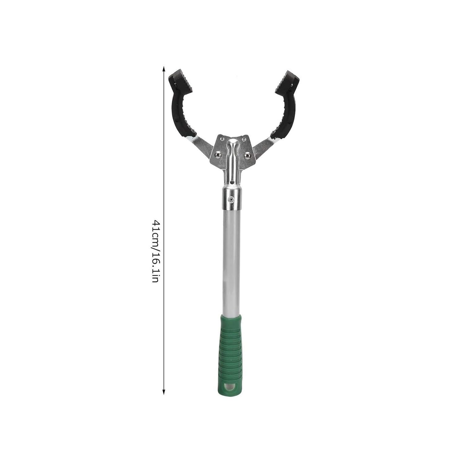 Foldable Trash Picker Tool 32 Inch Grabber Reacher with Ergonomic Handle for Garden Yard and Home Use Lightweight Aluminum Alloy