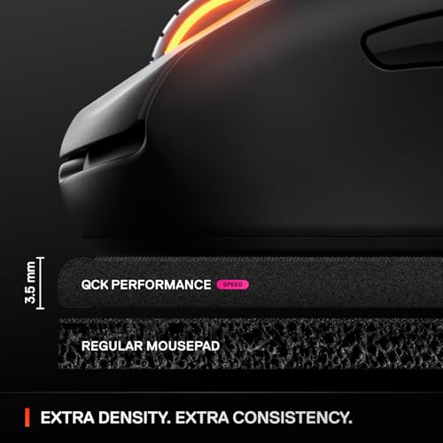 SteelSeries QcK L Performance Speed Gaming Mousepad — Extra Density