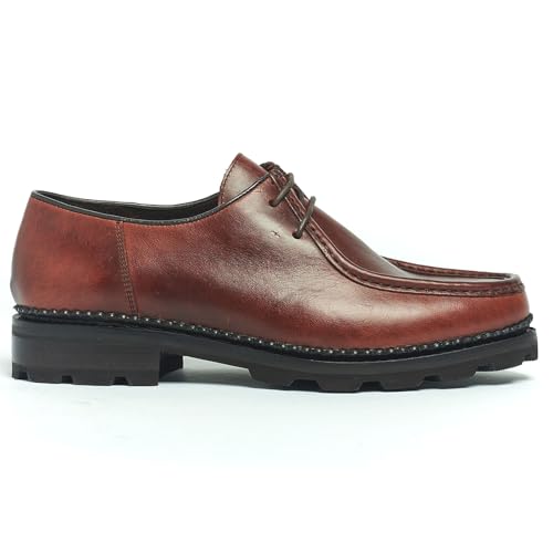 Anthony Veer Wright Moc Lace-up Shoes for Men | Goodyear Welt Construction | Ortholite® Cushion Comfort Leather Footbed2