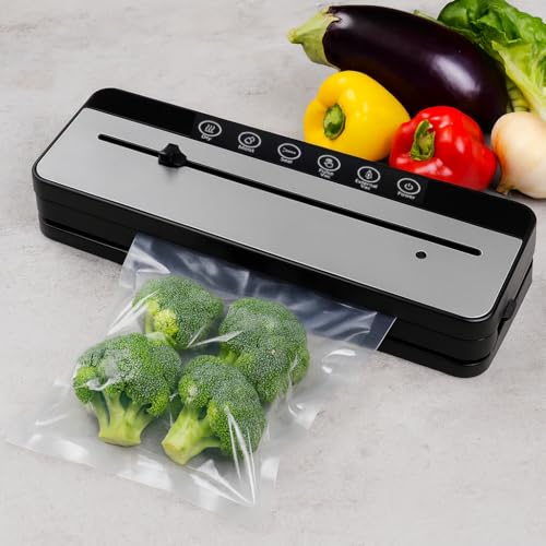 Image of Smart Saver Automatic 1 Vacuum Sealer Cutter Machine for Food, Vacuum Sealer Machine for Packing, 50 Vacuum Sealer Bags for Food, 1 Roll.