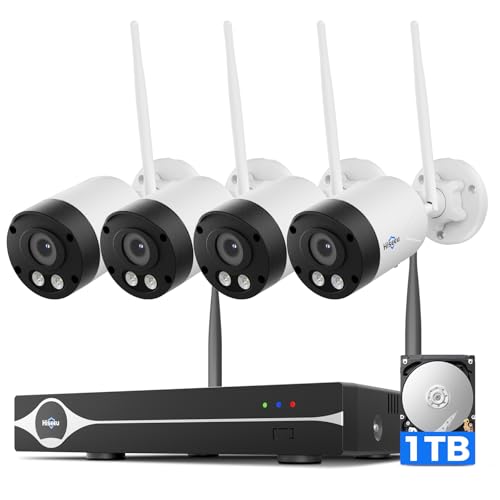 Hiseeu 4K/8MP Wireless Security Camera Outdoor, 5G/2.4G WiFi Pro Camera