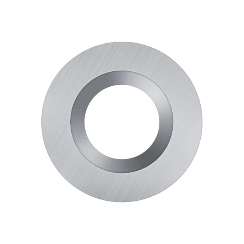 1piece Carbide Insert Blade Round for Woodworking, 30 Degree Hollowing Lathe Tools Replacement Turning Cutter(8.9mm)