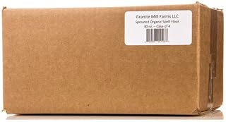 Granite Mill Farms Sprouted Organic Spelt Flour, 30 oz CASE OF 4