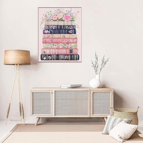 Image of WUSARPLY Book Stamped Cross Stitch Kits for Beginners Adults