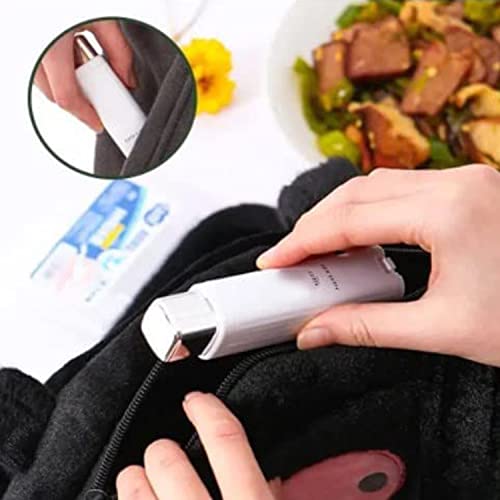 2Pcs Portable Floss Dispenser, 2023 New-Upgrade Travel Floss Case, With 12 Counts Dental Flossers Sticks (White+Pink) #TOP6