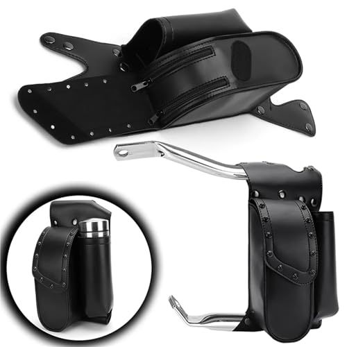 Bolsa protectora para sillín de moto PU impermeable compatible con Electra Glide 5