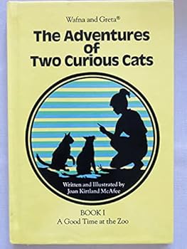 Hardcover The adventures of two curious cats Book