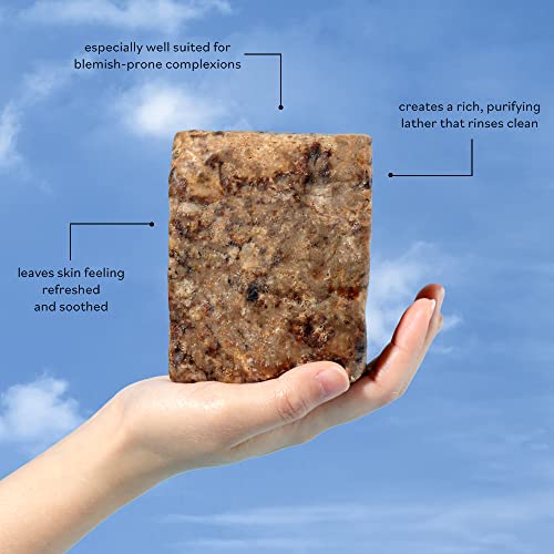 Sky Organics African Black Soap Bar For Body To Cleanse, Soothe & Refresh, 16 Oz #TOP1