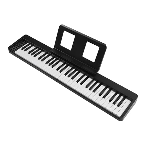 Piano Pliant, Piano électronique Pliable Portable à 61 Touches, adapté à l’extérieur pour les Débutants (BLACK) - Les Beatles, Paul McCartney, John Lennon, RIngo Starr, George Harrison Piano Pliant, Piano électronique Pliable Portable à 61 Touches, adapté à l'extérieur pour les Débutants (BLACK) – Image 6