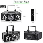 Dj Party Disco Ball Light Support DMX512 and Sound Activated, BUCLHOZ LED Stage Strobe Lighting for Parties Indoor Dance Floor Birthday Rave Bar Karaoke KTV Xmas Christmas Wedding Show Club - Image 4
