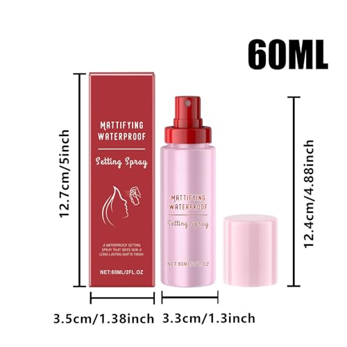 Jukeoiu Spray Fijador De Maquillaje | Fijador De Maquillaje Facial | Brum Ultra Fina 60ml De Secado Rápido Ligero Hidratante Para Mujeres, Gimnasio, Boda, Evento Nupcial, Viajes - imagen 6