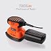 TACKLIFE Lijadora Eléctrica, 12000RPM 130W Lijadora Mouse para Madera con Recogida de...